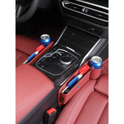 🔥HOT SALE 50% OFF 💖Car Leather Cup Holder Gap Bag