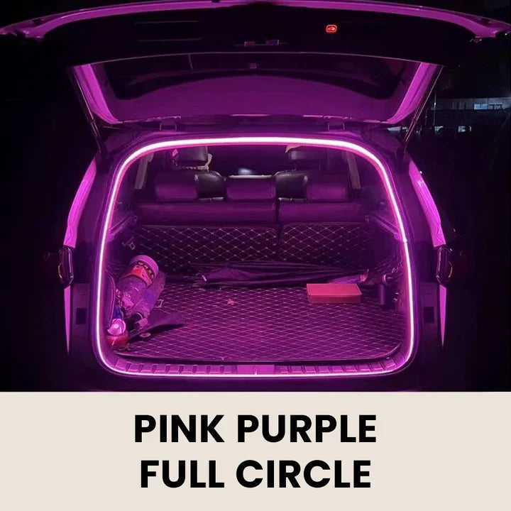 Universal 12V Car Trunk LED Light Strip – Waterproof Automatic Lighting