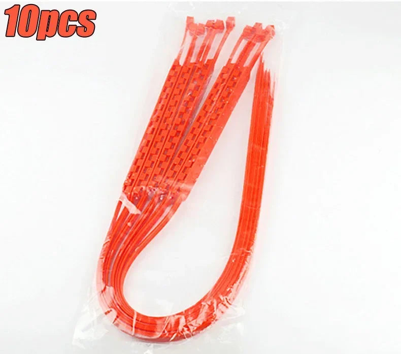 Winter Anti-Skid Tire Chains for Cars - Snow Emergency Use